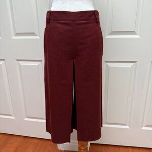Gucci Culottes Skirt,Vintage, Burgundy, size 40,